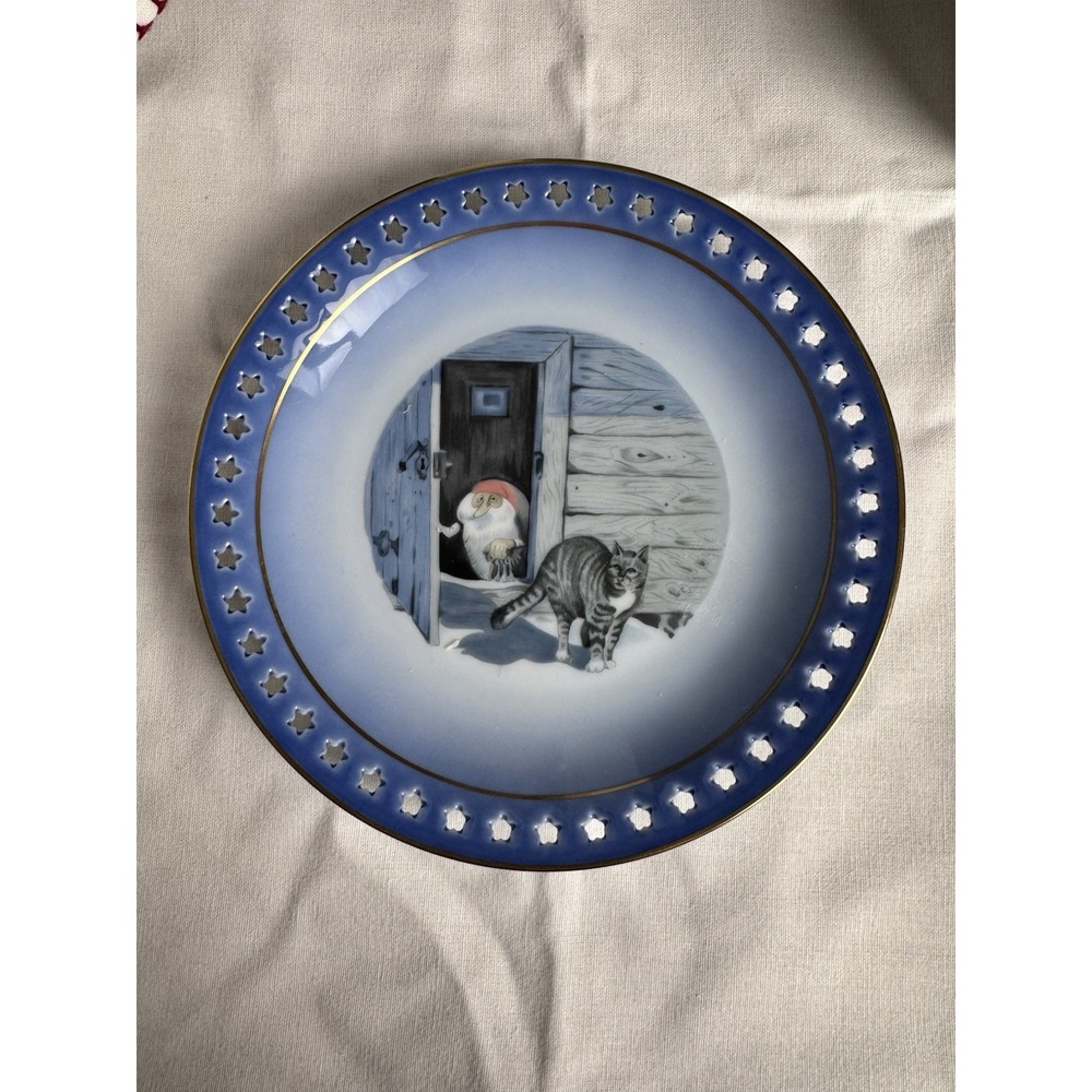 Bing & Grondahl‎ Harald Wiberg Christmas Service Plate CAT No.1 506 617